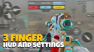 Best 3 finger claw HUD and SETTINGS in cod mobile (tips and tricks)