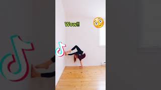 Hips Dont Lie - Handstand Challenge Tiktok By Anna Mcnulty #shorts