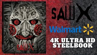 Saw X Walmart Exclusive 4K Ultra HD + Blu-ray + Digital SteelBook