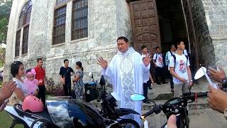 Blessing my Suzuki Raider 150FI at Our Lady of Assumption Dauis, Bohol