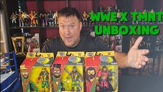 Mattel WWE Elite and TMNT Unboxing