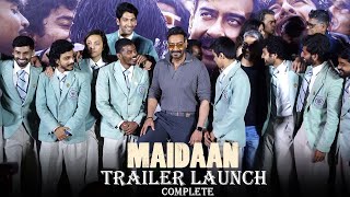 Maidaan Trailer Launch | Ajay Devgn | Amit Sharma | Boney K ||Chaitanya S| Fresh Lime Films|EID 2024