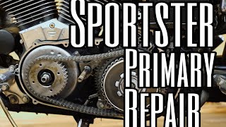 Sportster Chopper Project Pt 5: Primary Housing Repair