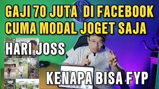 GAJI FACEBOOKNYA 70 JUTA BINTANG, 40 JUTA REEL, 20 JUTA BINTANG‼️PADAHAL KONTEN JOGED GAK JELAS‼️