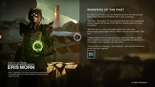 Destiny 2: Whispers of the Past: Talk to Eris on the Moon