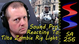 Sound Pro Reacting To Tilta's Zombie Rig Light Showcase