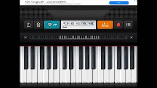 Playing twinkle twinkle little tear on the piano(don’t mind the end)