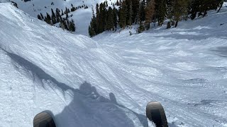 Route9johnny skis Palisades and Alpine Meadows - April 2024