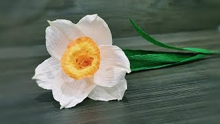 Làm hoa thủy tiên tuyệt đẹp từ giấy nhún (Making Stunning Water Lily Flowers from Quilled Paper)