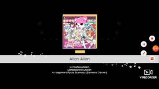 alien alien (background noise clciking) 9.0 speed