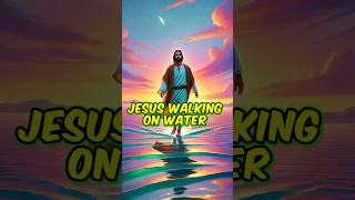 Jesus walks on water story| Bible story #bibleparable #morallesson #lifelessons