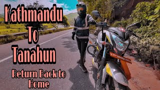 Kathmandu To Tanahun Lockdown Ride