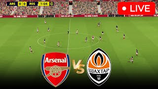 🔴Live : Arsenal vs Shakhtar Donetsk I UEFA Champions League Live Football Match eFootball Pes 21