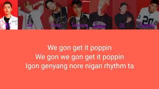 Rhythm Ta - iKON EASY LYRICS (ROM)