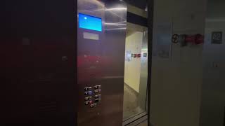 #otis elevator# at a parking garage on Charleston South Carolina