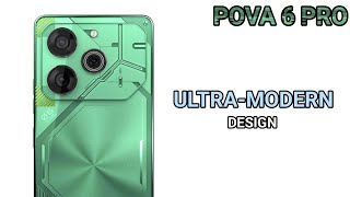 Tecno POVA 6 PRO - 108MP Camera, 5G Processor and Futuristic Design