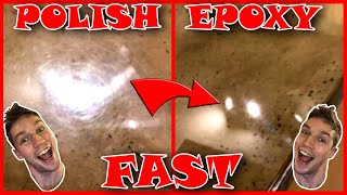 FASTEST METHOD! How to Sand & Polish Epoxy Resin