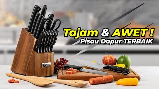 5 Rekomendasi Set PISAU DAPUR TERBAIK, Harga Murah TAJAM dan AWET!