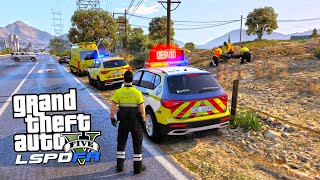 SE nos TUERCE una PARADA de TRAFICO - MOSSOS | (LSPDFR #1030)