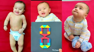 Baby Transition Video | 8th Month Birthday | Happy Diwali Vibes 👶