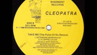 Matalent Feat  Cleopatra   Take Me The Point Of No Return