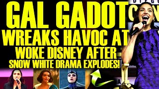 GAL GADOT FREAKS OUT WITH WOKE DISNEY AFTER SNOW WHITE TRAILER BACKLASH & DISNEY FIASCO WORSENS!