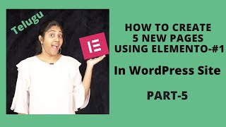 How to Create 5 pages WordPress website using Elementor - PART 5