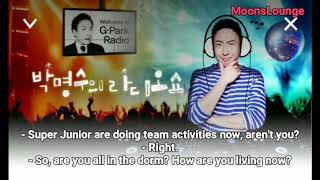 [ENG-SUB] CoolFM 190701 - Kyuhyun talking about Super Junior members CUT