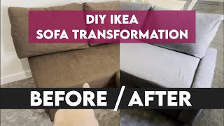 DIY IKEA Sofa Transformation | Took us 6 hours to complete the task - Vlog 180