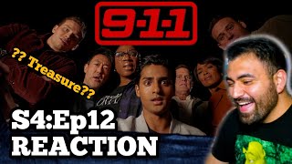 911 Season 4 Episode 12 "Treasure Hunt" REACTION