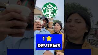 The WORST Starbucks Reviews #shorts #fyp