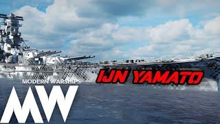 IJN YAMATO Gameplay | Modern Warship Clip