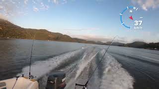 Hawkesbury River NSW in the Mustang!