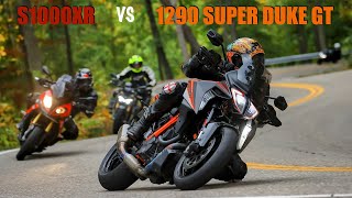 Battle of the Sport Tourers: BMW S1000XR vs KTM 1290 Super Duke GT