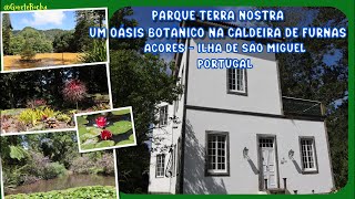 Parque Terra Nostra Um Oasis Botânico na Caldeira de Furnas Açores São Miguel Portugal