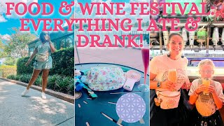 What I Eat In a Day: Disney World Edition! EPCOT Food & Wine Festival 2023