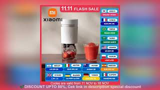 ✔️XIAOMI MIJIA Portable Blender 2,40S Quickly Squeeze Juice,19500 rpm,30