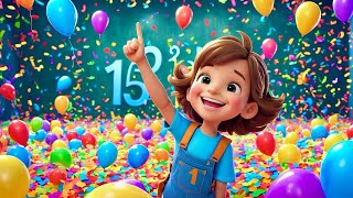 Counting Song 1 to 20 | Fun and Educational Numbers Song for Kids | Nursery Rhymes & Kids Songs