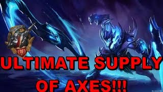 Ultimate Supply Of Axes Draven URF