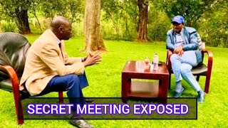 PANIC IN STATEHOUSE!!! KALONZO AND GACHAGUA SECRET MEETING EXPOSED