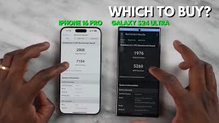 iPhone 16 Pro vs Galaxy S24 Ultra: Which Is Better?