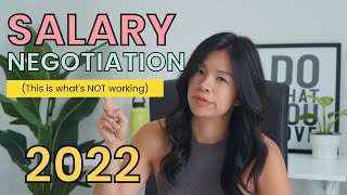 Do Not Make These Mistakes In Your Salary Negotiations 2022