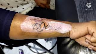 dinesh name tattoo.