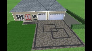 Complete Interlock driveway construction (Time Lapse)