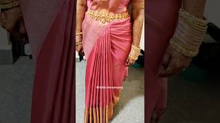 Saree Sculpting ✨ #ytshorts #mettildasareedraping #sareedrapistchennai #chennaidrapist #reels #bride