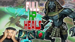 Anubis HEALS AND MELTS IN SEASON 9 SMITE