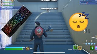 Mechanical keyboard asmr (blue switches) #fortnite#chapter5 #zonewars