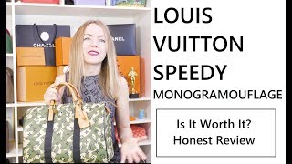 Louis Vuitton Speedy Monogramouflage: Is It Worth It? #lvmonogramouflage #speedymonogramouflage