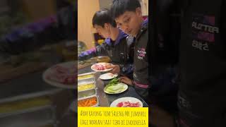 arm Rayong, tom saleh, Mr jumphol, lagi makan bersama pilloter gank saat tiba di indonesia