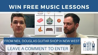 Leave a comment to win free music lessons! Feb 2019 New West Guys Weekly Update